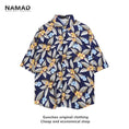 Load image into Gallery viewer, [NAMAD Series]★Setup★ 2-piece set Hawaii Aloha shirt Shirt + shorts Unisex Men's Floral pattern
