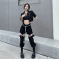 Load image into Gallery viewer, [Miyakoya Series] ★Casual Pants★ Bottoms Unique Fashion Retro Black Black SML XL
