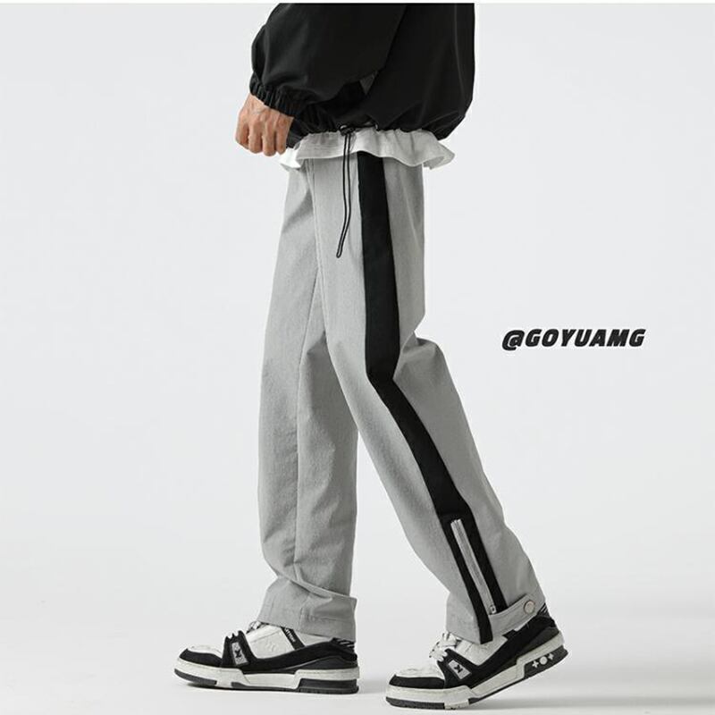 [TIAOTA Series]★Pants★ Casual Pants 2color Unisex Men's Gray Black Sports Style