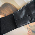 Load image into Gallery viewer, [BNHF Series]★Belt★Obi PU Alloy Accessory Small Item Easy to Match Retro Black Black Unique Cute
