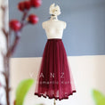 Load image into Gallery viewer, [YANZIO Series]★Love at first sight! ! Skirt★ 3color pleated skirt A-line slimming long length cute
