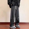 Load image into Gallery viewer, [Tiaota Series] ★Casual Pants★ 2color Bottoms Pants Unisex Men's Thick Warm Black Gray
