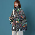 Load image into Gallery viewer, [GEBOXUAN Series]★Jacket that can be worn on both sides★ 2color outerwear, unisex, men's, graffiti print, unique
