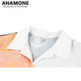 Load image into Gallery viewer, [ANAMONE STUDIO Series]★Shirt★ Unique Tops Short Sleeve Shirt Unisex Men's Thin Cool White White
