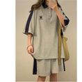 Load image into Gallery viewer, [Fujiiman Series]★Setup★ 2color POLO neck + shorts summer clothes unisex men's large size
