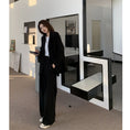 Load image into Gallery viewer, [Left Sister Series]★Gaucho Pants★ Casual Pants 2color Plain High Waist SML Slimming Fashion
