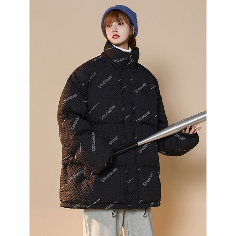 [Ushiomiomi Series] ★Winter Coat★ 2color Cotton Coat Unisex Men's Fashion Large Size Black Green