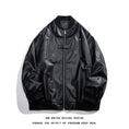 Load image into Gallery viewer, [YOULIN Series]★Jacket★ 3color PU Unisex Men's Large Size Cool Black Beige Dark Brown
