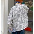 Load image into Gallery viewer, [WENYI Series]★Jacket★ 2color Outer Print Unisex Men's Black Apricot
