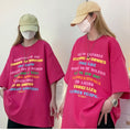 Gallery viewerに画像を読み込む, 【藤伊曼シリーズ】★Tシャツ★ 2color トップス 男女兼用 メンズ アルファベット カジュアル 合わせやすい
