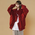 Load image into Gallery viewer, [FKZ Series]★Jacket★ 3color outerwear unisex men's stadium jacket black wine red green
