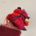 Load image into Gallery viewer, [Kajin Series]★Hair Ornament★ 4color Hair Clip Ladies Accessories Christmas Ribbon Plaid Pattern
