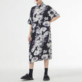 Load image into Gallery viewer, [YIDAO Series]★Shirt dress★ 2color long shirt print retro floral pattern loose casual summer clothes
