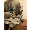 Load image into Gallery viewer, [YOULIN Series]★Sweater★ 3color Tops Casual Unisex Men's Print Butterfly Large Size
