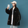 Load image into Gallery viewer, [Fujiiman Series] ★Jacket★ Outerwear 3color switching gray black white unisex easy to match
