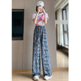 Load image into Gallery viewer, [FENGLIN Series] ★Casual Pants★ Bottoms Trousers Cool Blue Blue Slimming Hat Summer Clothes
