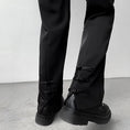 Load image into Gallery viewer, [YOULIN Series]★China-style pants★Casual pants, unisex, men's, cool, unique, black, Chinese buttons
