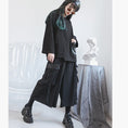 Load image into Gallery viewer, [Kokaisha series]★China style pants★Bottoms Gaucho pants Gaucho SML Easy to match Black Black
