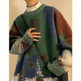 Load image into Gallery viewer, [GUOCHAO Series]★Sweater★ 2color Tops Christmas New Year Snowman Unisex Men's Red Green
