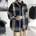 Load image into Gallery viewer, [PPG series] ★Jacket★ 2color outer plaid pattern unisex men's large size
