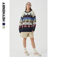 Load image into Gallery viewer, [HeyHenry Series]★Sweater★ 2color Christmas New Year Red Green Blue Deer Pattern Autumn/Winter Men's Couple Clothes Unisex
