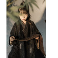 Load image into Gallery viewer, [Ancient monster house---Shanhai-Yoryu Series] ★Chinese style top★ Improved Chinese clothing, long sleeves, V-neck, original Chinese clothing
