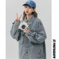 Load image into Gallery viewer, [FKZ Series]★Jacket★ 2color Outer Denim Jacket Unisex Men's Loose Spring Clothes Jeans
