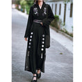 Load image into Gallery viewer, [Old Monster --- Rabbit Series] ★China style obi★ Belt Fringe S M L XL Easy to match Black Black
