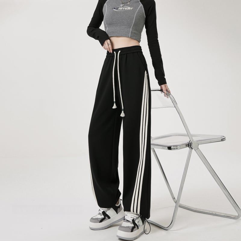 [XIAONIJIA series] ★Casual pants★ 2color bottoms trousers, sports style, slimming, easy to match