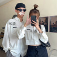 Load image into Gallery viewer, [Clothing SYJ Series] Shirt, Mini Length, Couple Clothes, Cheap, Cute, Long Sleeve, Plain, One Size Fits Most, White
