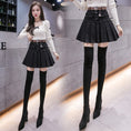 Load image into Gallery viewer, [DIANTOU series]★Skirt★ Mini skirt Denim skirt Black Black bottoms Fashion
