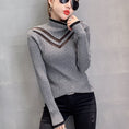 Load image into Gallery viewer, [YINUO series]★Knit tops★ 4color tops sweater turtleneck sexy easy to match
