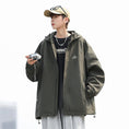 Load image into Gallery viewer, [GUYU Series]★Waterproof jacket★ 3color Rainy season Rainproof soup Water repellent effect Unisex Men's ML XL 2XL Fashion
