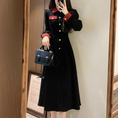 Load image into Gallery viewer, [Dong Xiaojie Series] ★Dress★ Color scheme: Large size, cute, black, long length
