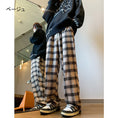 Load image into Gallery viewer, [CEXU Series]★Casual Pants★ Size M~9L 4color Bottoms Pants Unisex Men's Plaid Pattern Large Size
