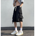 Load image into Gallery viewer, [PV Series] ★Shorts★ 2color Bottoms Casual Shorts Unisex Men's Black Red Easy to match
