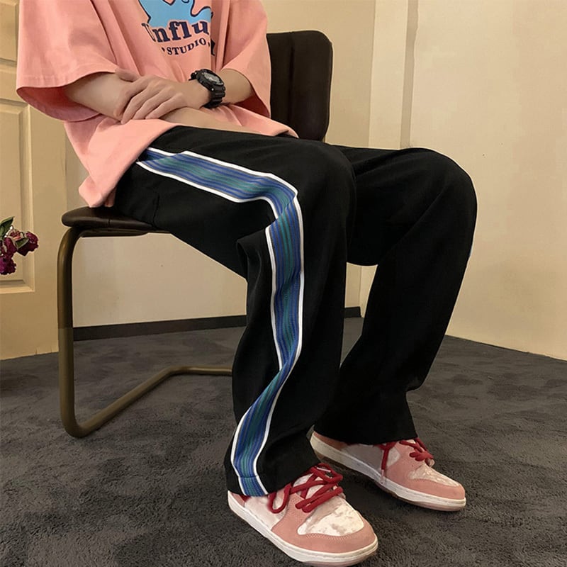 [V37 Series]★Casual Pants★ 3color Bottoms Trousers Unisex Men's Sports Style Cool Summer Clothes