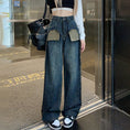 Load image into Gallery viewer, [KEKELI Series]★Denim Pants★ Trousers Bottoms Fashion Ladies Stylish Slimming
