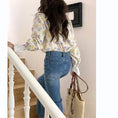 Load image into Gallery viewer, [LIANGLIANG Series]★Shirt★ Long sleeve shirt, floral pattern shirt, women's, stylish, cute, improves your temperament
