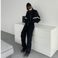 Load image into Gallery viewer, [DUOMIAOTU series]★Setup Single item order★ Outerwear or trousers Black Black Stylish
