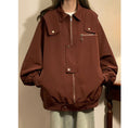 Load image into Gallery viewer, [NANSHI Series]★Jacket★ 2color outerwear unisex men's black red ML XL 2XL
