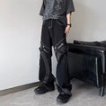 Load image into Gallery viewer, [G33 Series]★Pants★ 2color Denim Pants Bottoms Unisex Men's Large Size Black Brown Stylish
