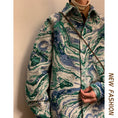 Load image into Gallery viewer, [KCSJ Series]★Jacket★ 2color Outerwear Camouflage Pattern Ink Pattern Unisex Men's Large Size Blue Red
