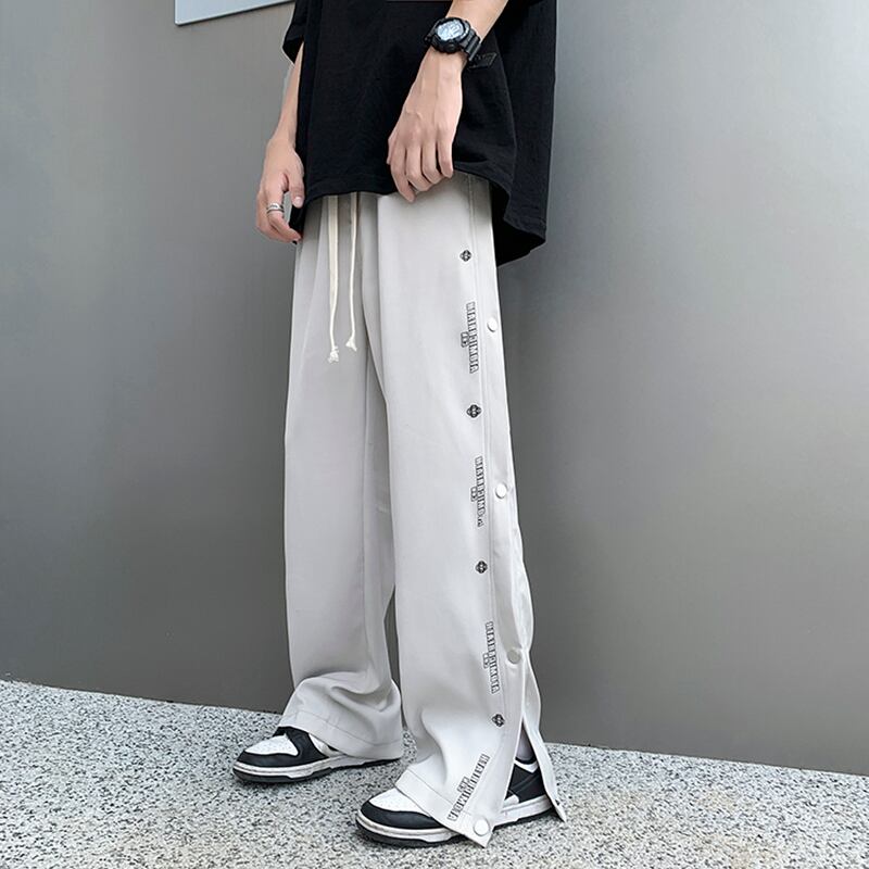 [NANSHI Series]★Casual Pants★ 3color Bottoms Trousers Men's ML Sports Style Black Gray