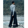 Load image into Gallery viewer, [Daiseiryusu Series]★China style trousers★Bottoms with belt Gaucho pants Retro casual pants
