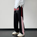 Load image into Gallery viewer, [BIGEMAN Series] ★Casual Pants★ 2color Bottoms Trousers Unisex Men's Sports Style Vertical Stripes Striped Pattern
