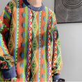 Load image into Gallery viewer, [ZHUIYI Series] ★Sweater★ 2color Knit Tops Unisex Men's Large Size Ethnic
