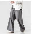 Load image into Gallery viewer, [Small Trouble Series]★China-style pants★ 5colors Black, blue, red, gray, or beige Wide pants Gaucho pants
