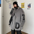 Load image into Gallery viewer, [Style Series] ★Outerwear★ 2color jacket unisex men's thick warm black gray black gray couple clothes
