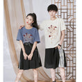 Load image into Gallery viewer, [Kyodo series]★China style pants★Bottoms, shorts, shorts, unisex, letter pattern, black, black
